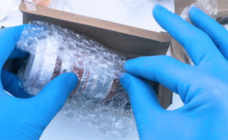 temperature controlled medicine shipment