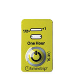 1 hour timer indicator label