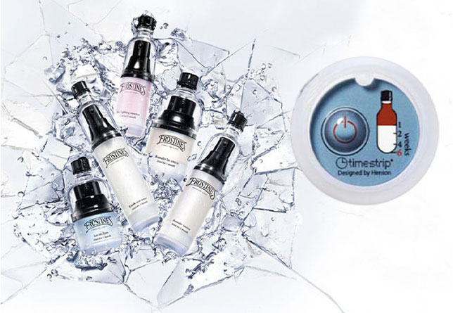 Refrigerated skincare timer