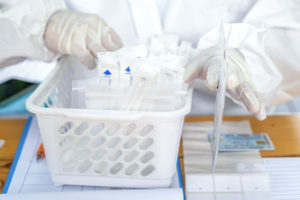diagnostic lab sample storage