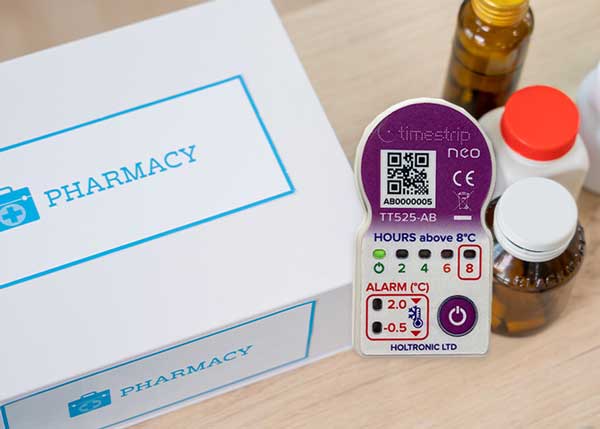 pharmaceutical temperature indicator