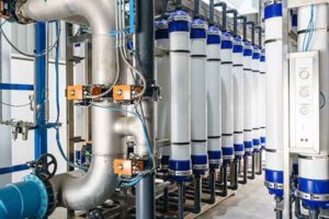 industrial filter change operations