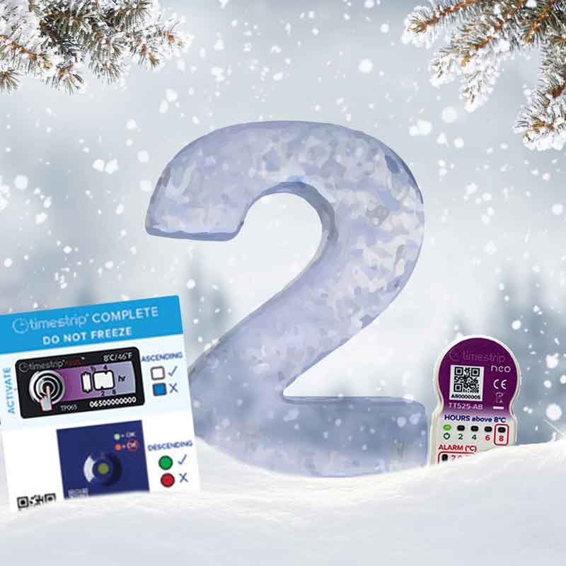 2-8ºC cold chain temperature monitoring