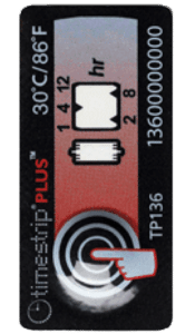 Time Strip Timestrip Irreversible Temperature - Timestrip