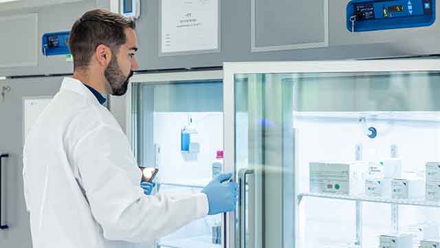 pharmaceutical cold chain 2-8ºC temperature monitoring
