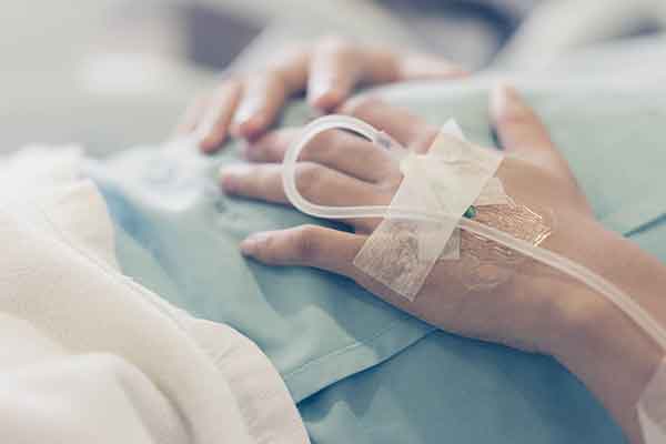 IV cannula change