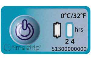 0c temperature indicator food out of freezer thaw 