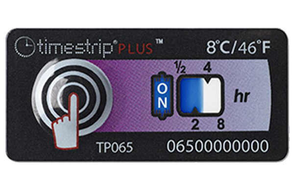 temperature monitoring breach visual alert
