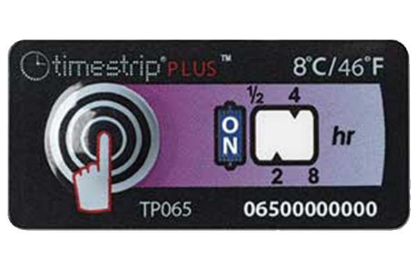 temperature monitoring activation confirmation