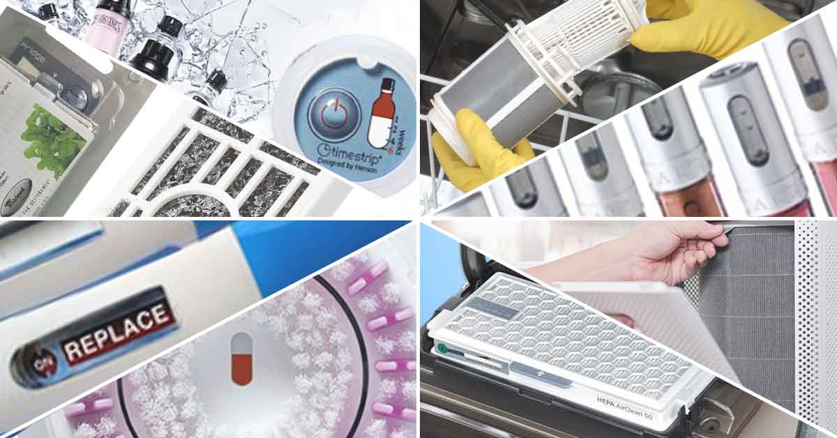 increase brand quality with replacement reminders, PAO indicators