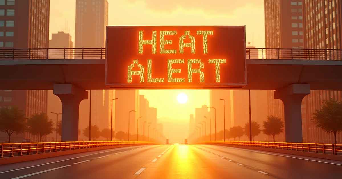 Extreme heat causing shipment temperature breaches