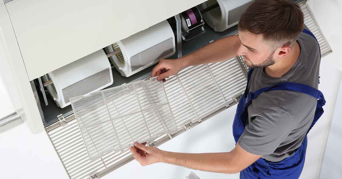 HVAC filtre change - Timestrip